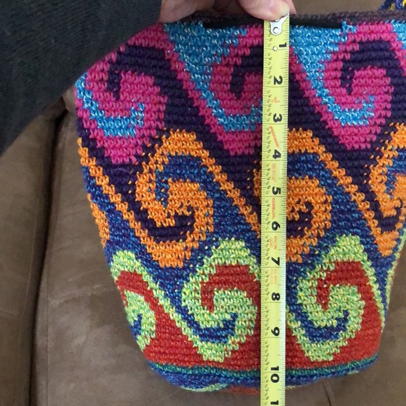 NWOT HANDCRAFTED BOHO BAG from Spain - Picture 6 of 8